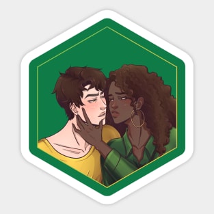Vespiary Ted McKinley Kayla King Character Art Sticker